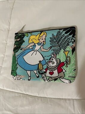 Alice in Wonderland Canvas Pouch from Disney Store